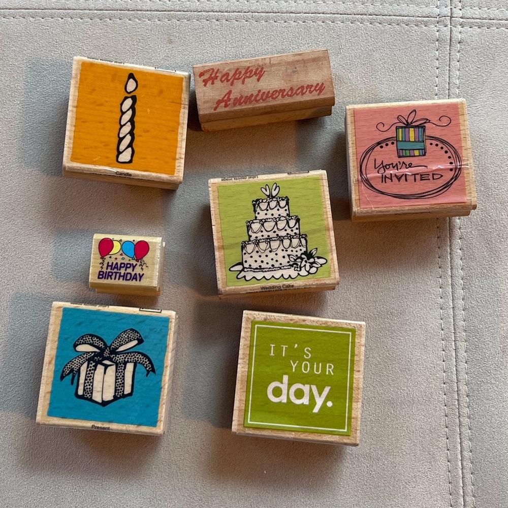 10 Rubber Stamps